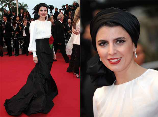 Leila Hatami's earrings at Cannes International Film Festival 2012