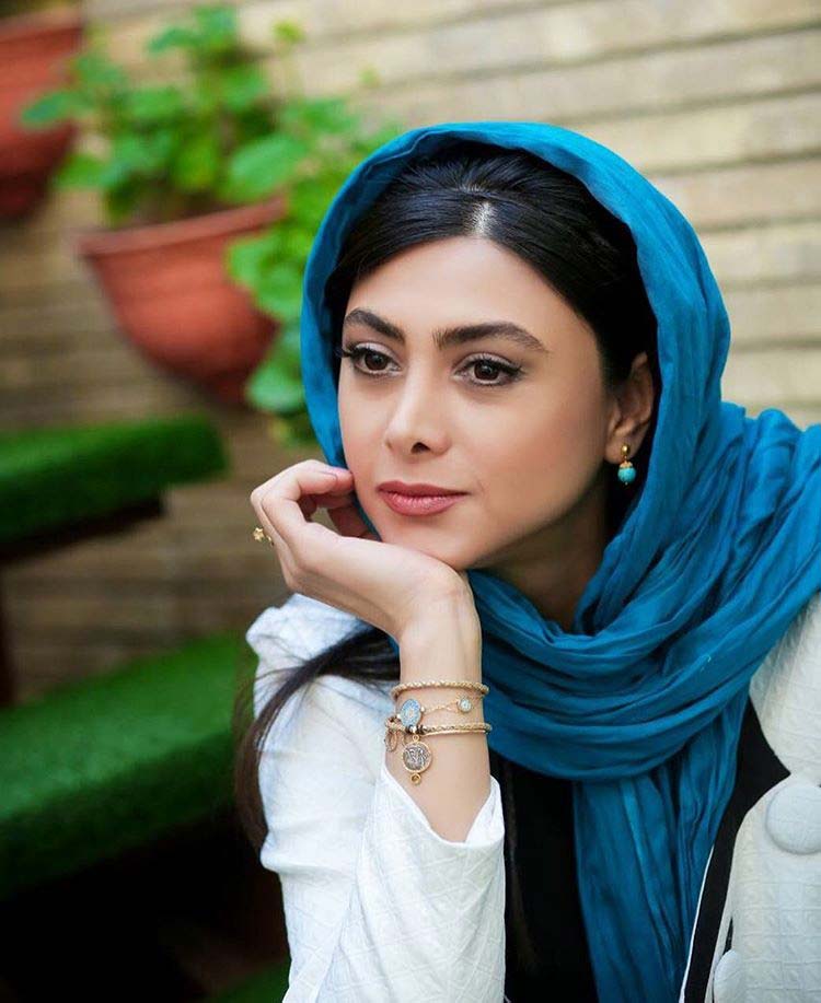 Azadeh Samadi turquoise earrings