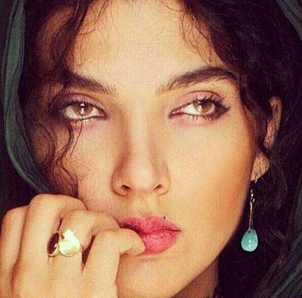 Sara Rasulzadeh turquoise earrings