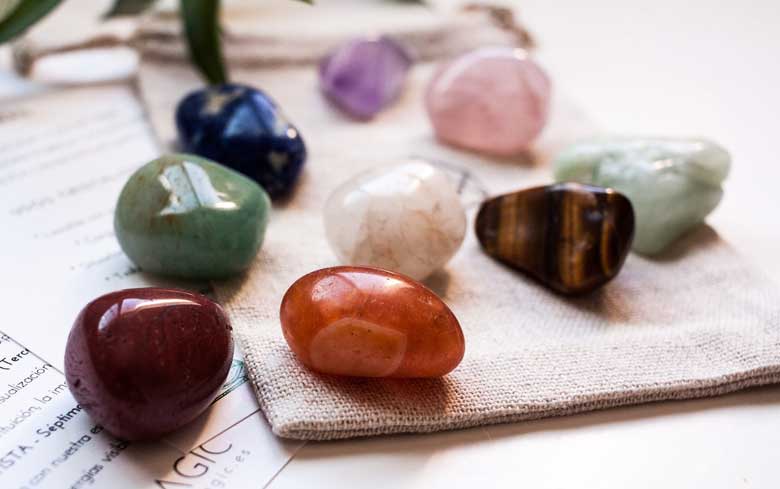 The Method of using Stones in the Chakras of the Human Body