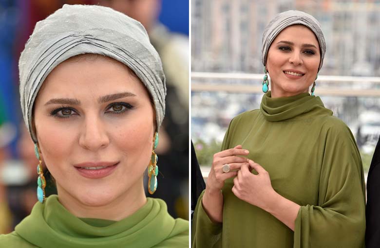 Turquoise Jewelry and Rings of Iranian Actresses