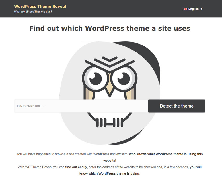 WordPress Theme Reveal