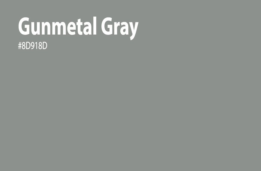Gunmetal Gray Color Code RGB, HEX, CMYK & Meaning, Symbolism, History