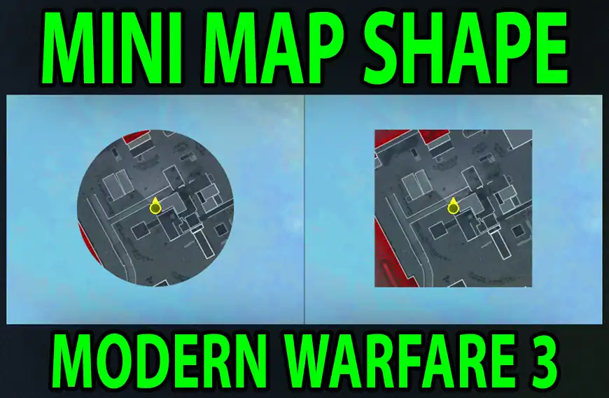 How to Change Mini Map Shape in Call of Duty Modern Warfare 3